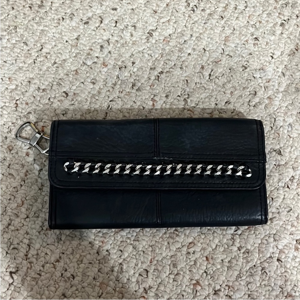 B. Makowsky Leather Clutch